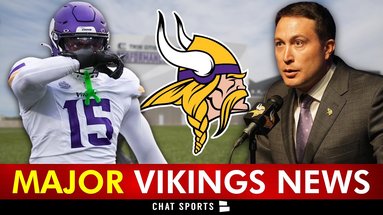 Nolan Teasley Is MAKING MOVES! | Vikings News background