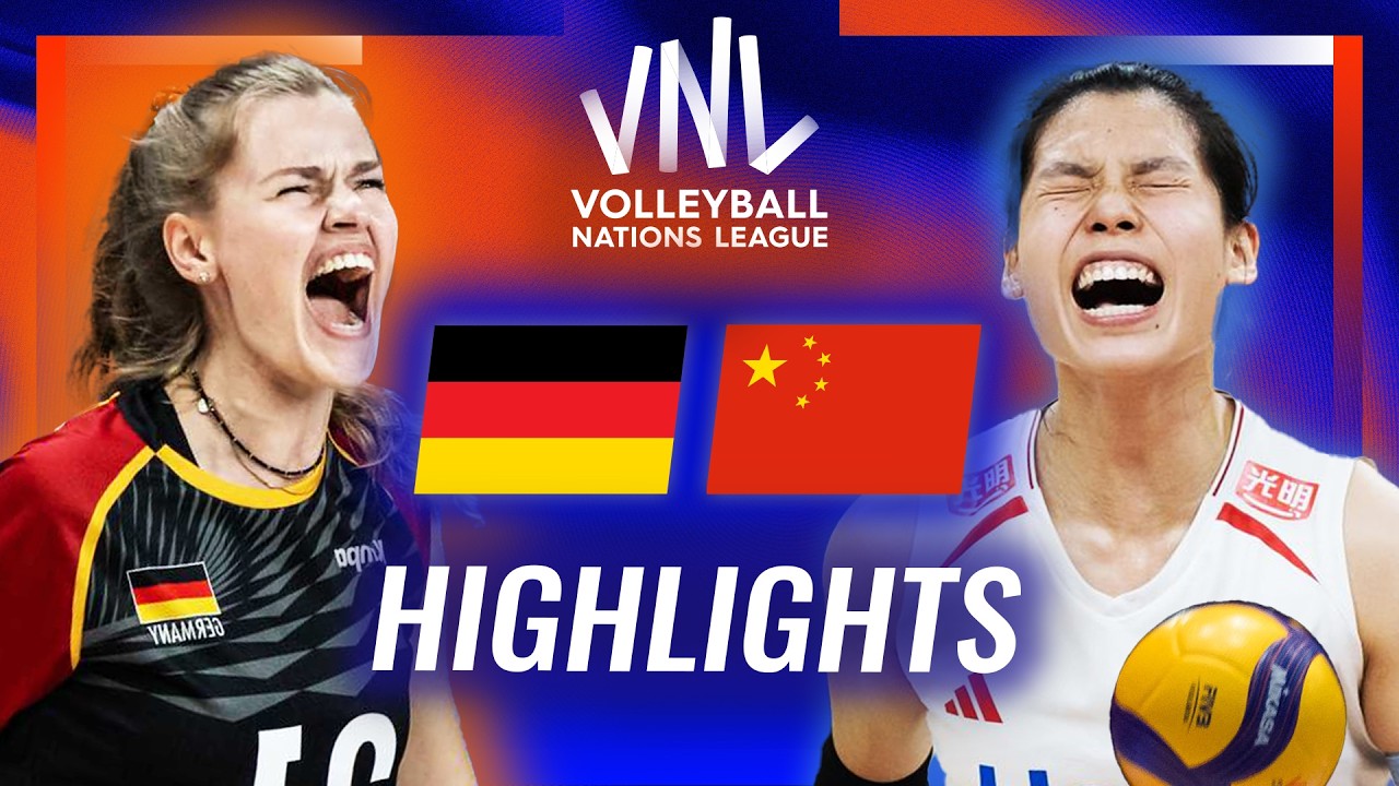 Germany 🇩🇪 vs. China 🇨🇳 - Highlights | Week 2 | Women's VNL 2026