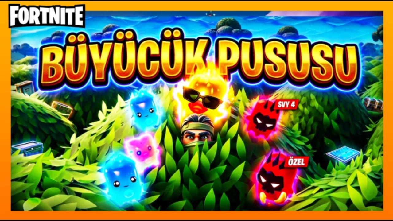 BÜYÜCÜK PUSUSU ATMAYA ÇALIŞIYORUM - Fortnite Battle Royale (YENİ META) background