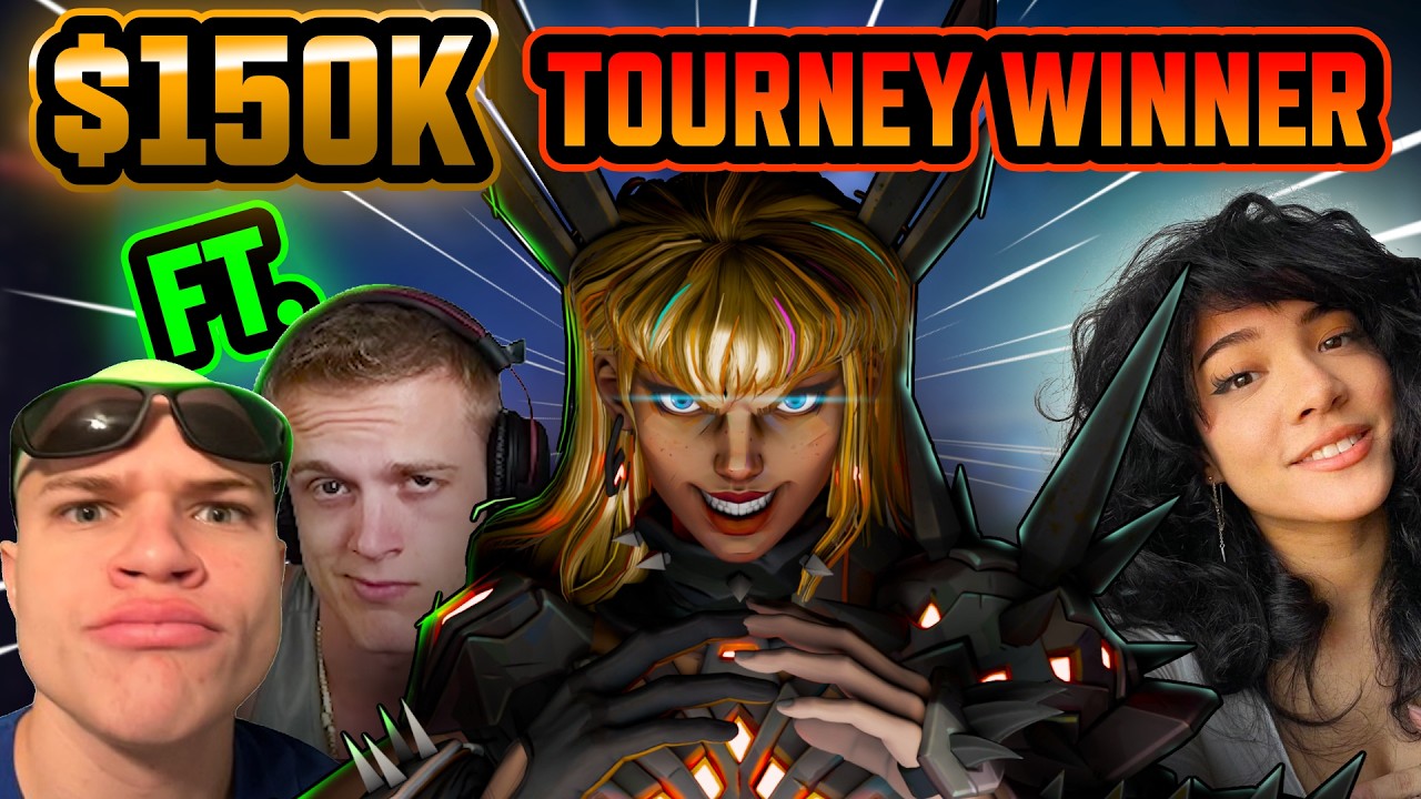 I WON a 150k TOURNAMENT!!! background