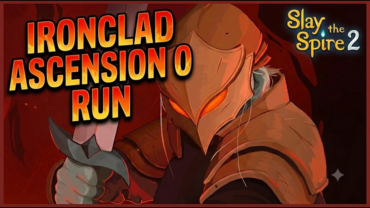 Slay the Spire 2 - Ironclad Solo Gameplay (Full Run / No Ascension) background