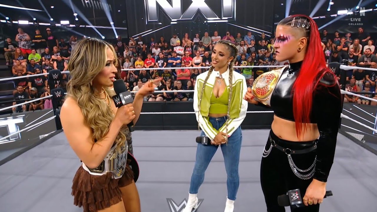 Zaria, Kelani, Lola & Kendal Segment: NXT June 16 2026 background