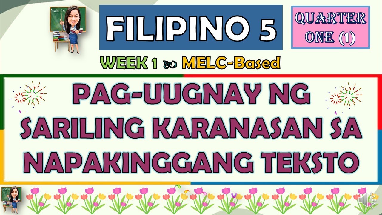 FILIPINO 5 - QUARTER 1