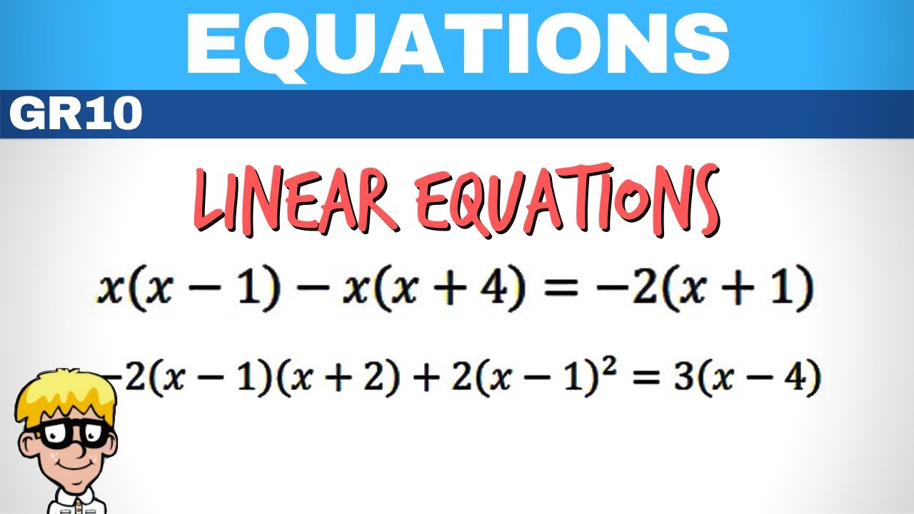 Equations Grade 10