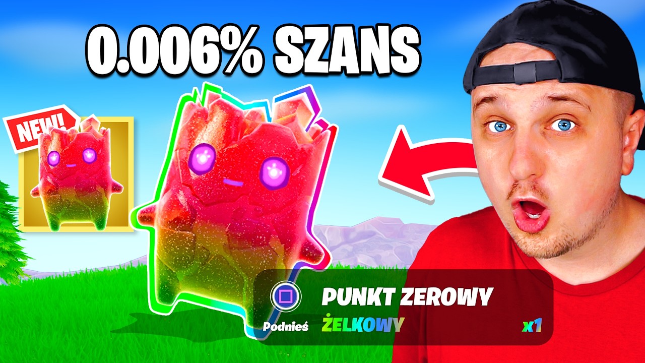 ZNALAZŁEM ŻELKOWY PUNKT ZEROWY w Fortnite background