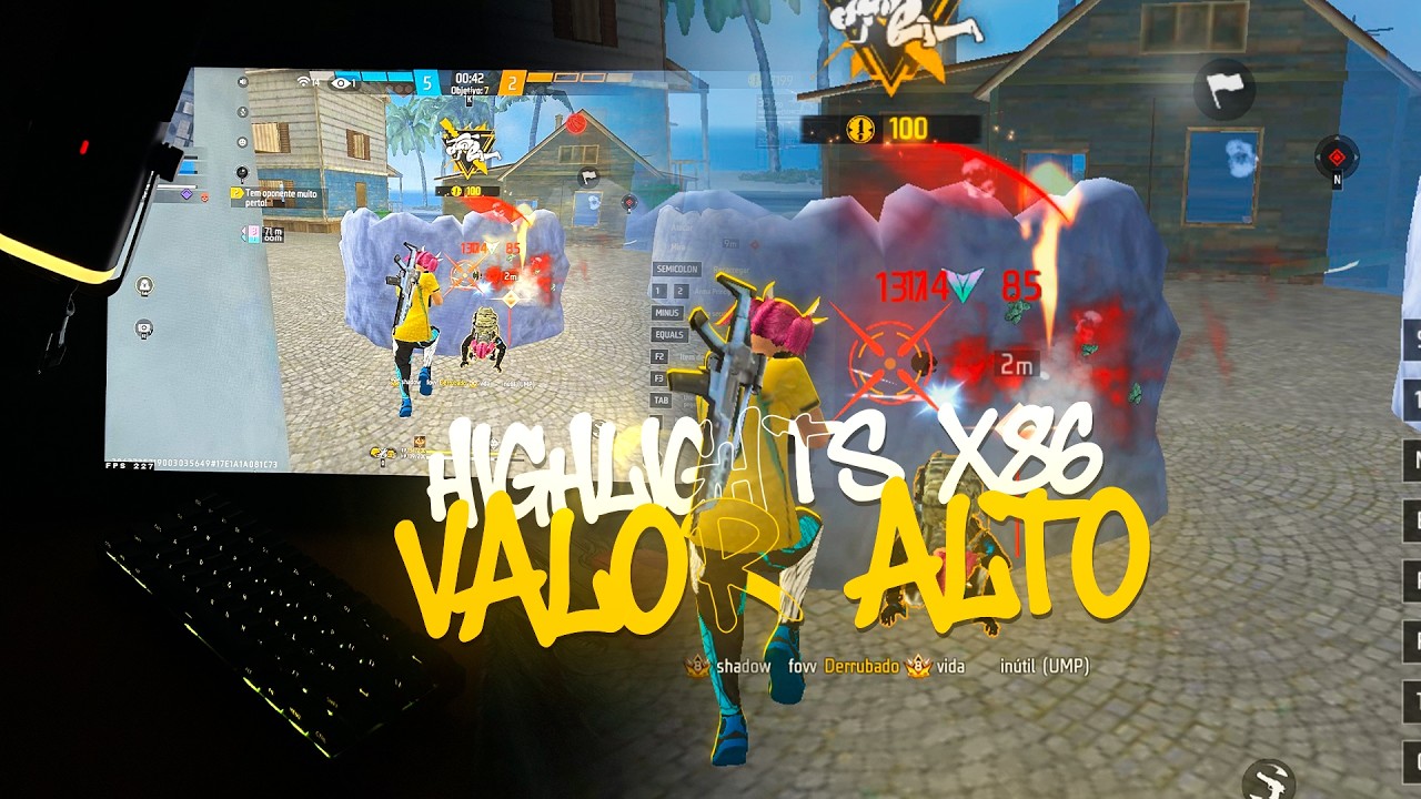 HIGHLIGHTS EM 4x4 APOSTADO VALOR ALTO! 💸🇧🇷 Highlights Free Fire 1920x1080 Ryzen 7 5700x RTX 5060 background