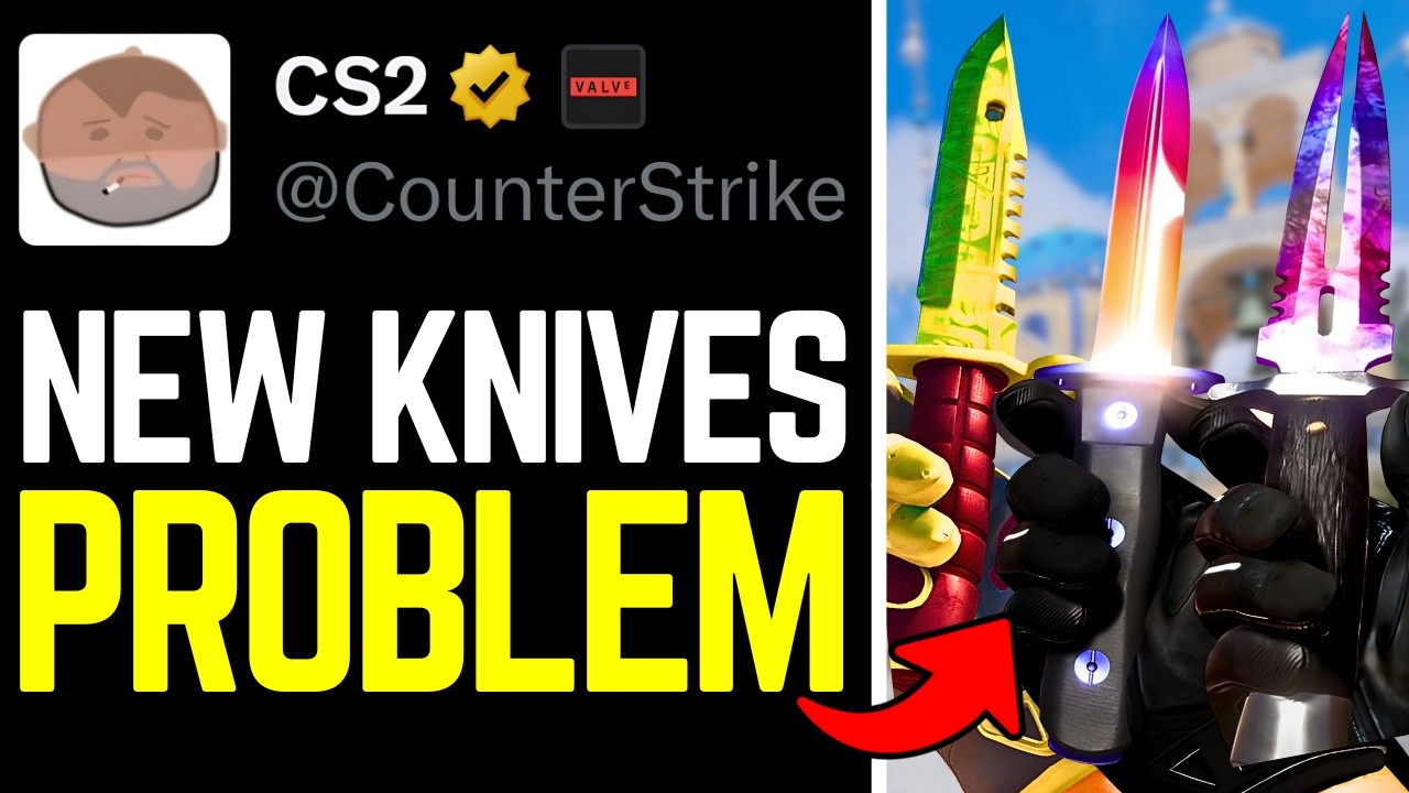 CS2's NEW Knives Will CRASH the Market... background