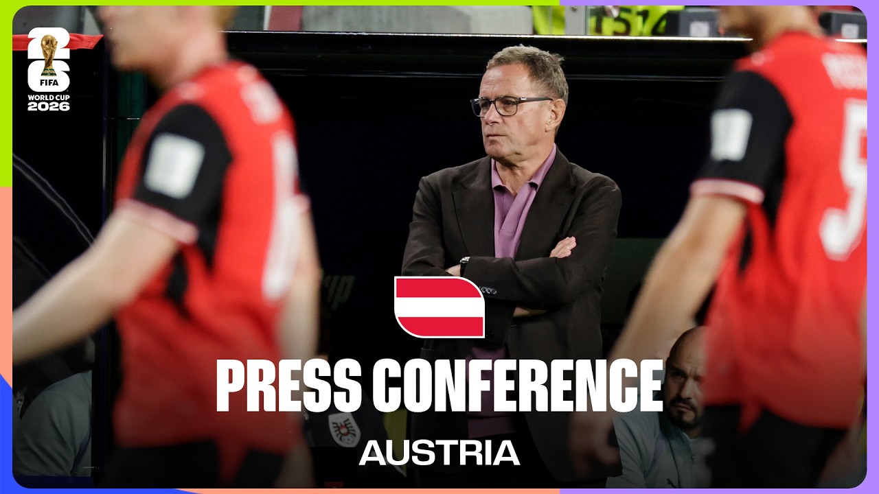 Post-Match Press Conference: Austria's Ralf Rangnick On 3-1 Win Against Jordan background