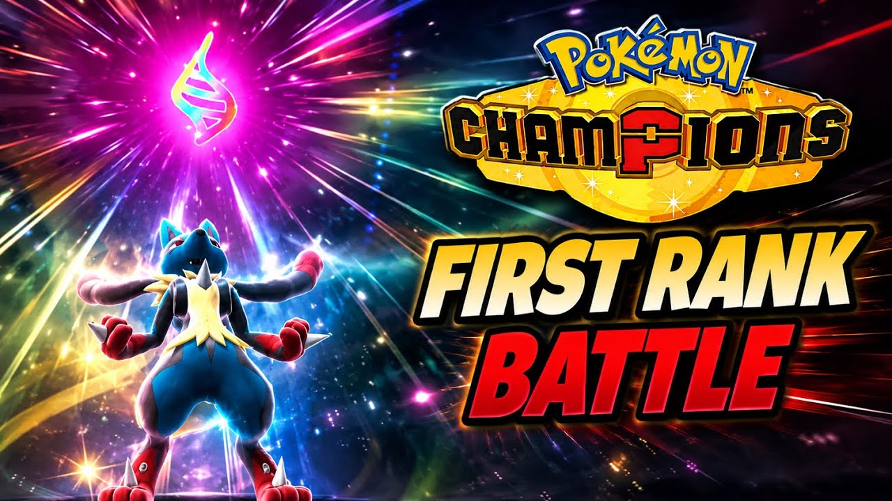 I Choose Lucario as Starter || Pokemon champions background