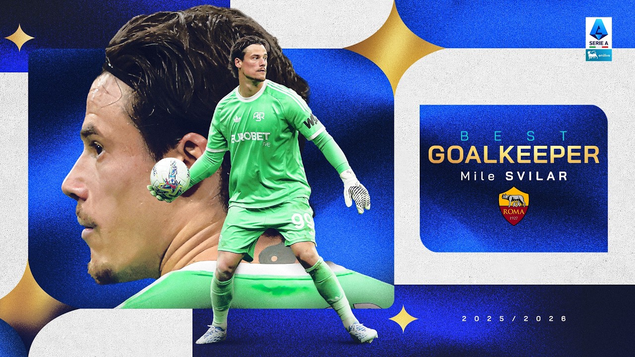 Mile Svilar: Goalkeeper Of The Season | Serie A 2025/26 background
