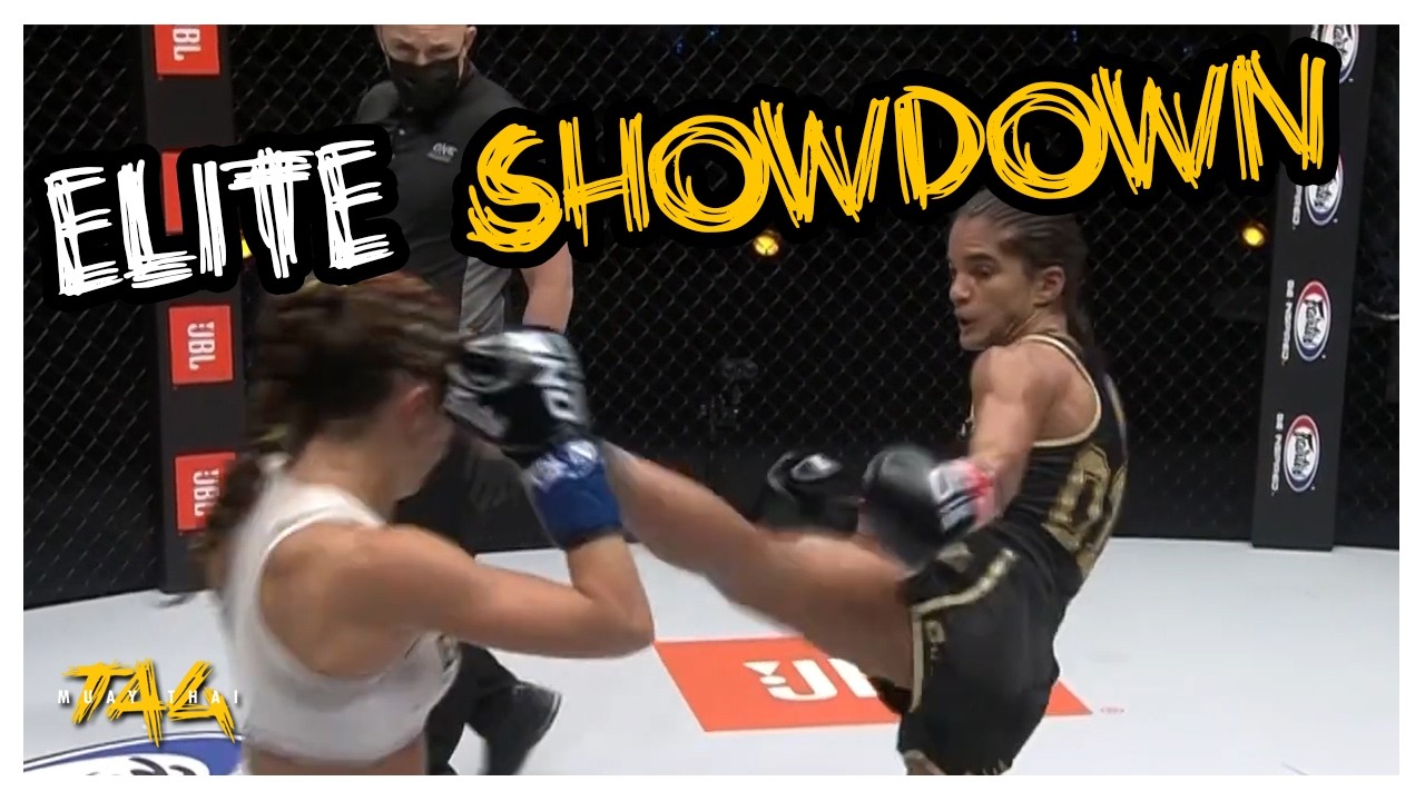Anissa Meksen vs Cristina Morales Full Fight Highlights | Elite Women’s Striking War background