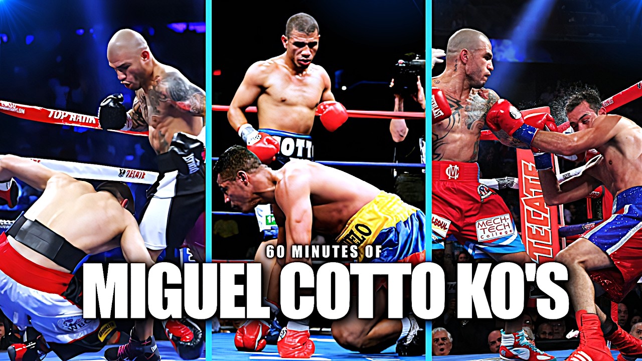 60 Minutes Of Miguel Cotto Knockouts