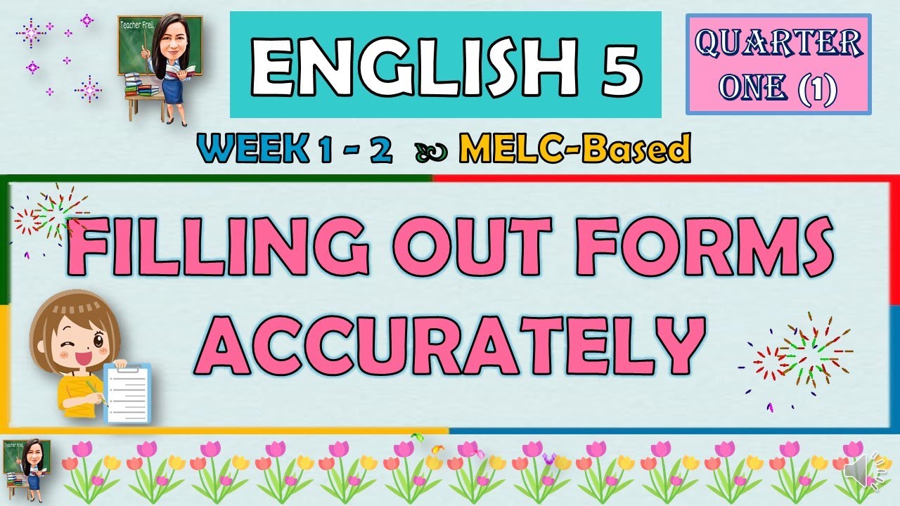 ENGLISH 5 - QUARTER 1