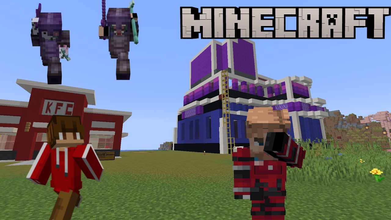 MINECRAFT FUNNY MOMENTS - the most random Minecraft video we did...