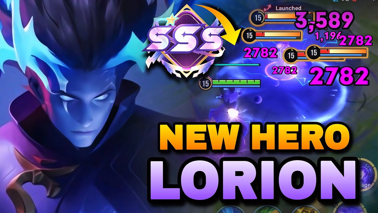 NEW HERO! LORION 1 HIT DELETE BUILD IN MID LANE FULL GAMEPLAY! | HONOR OF KINGS background