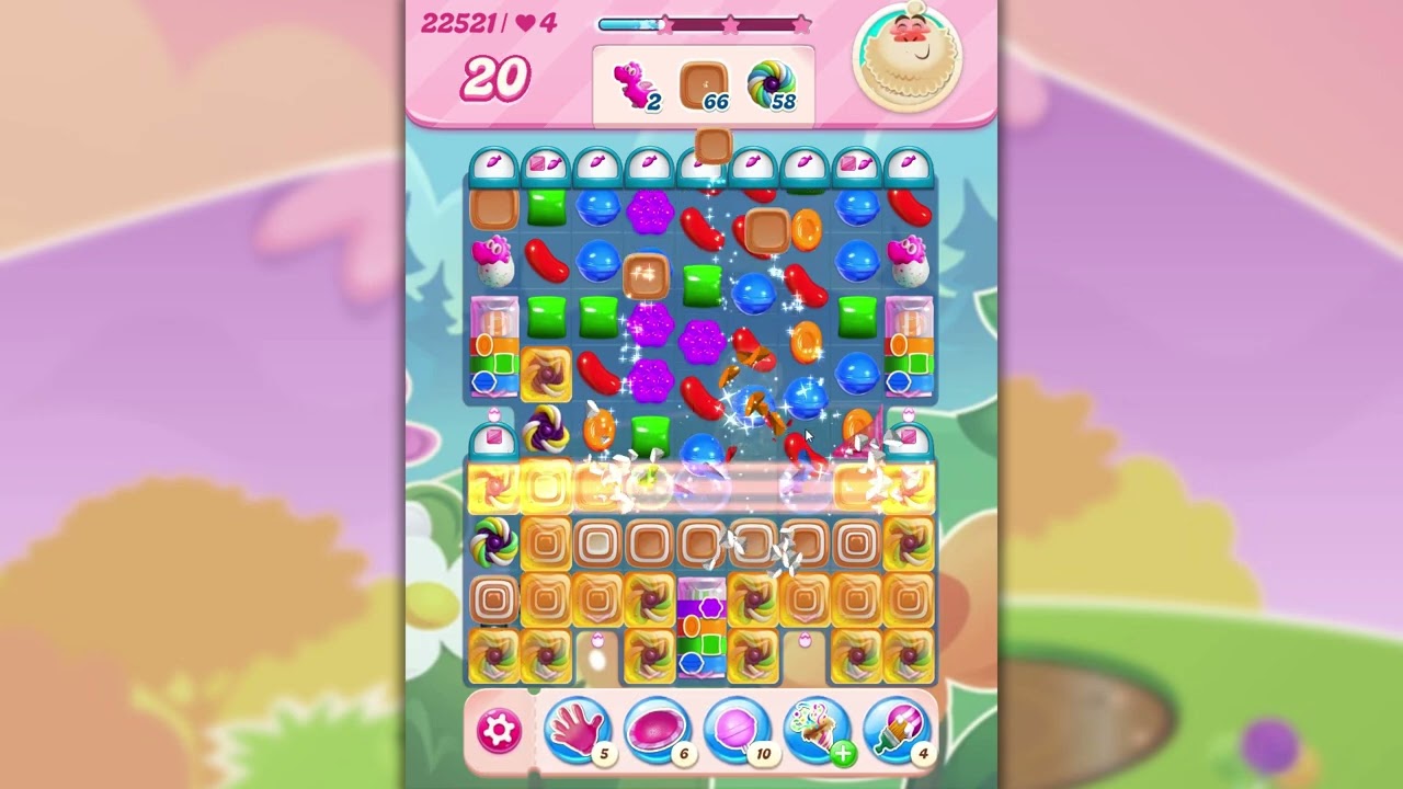 Candy Crush Saga Level 22521 background