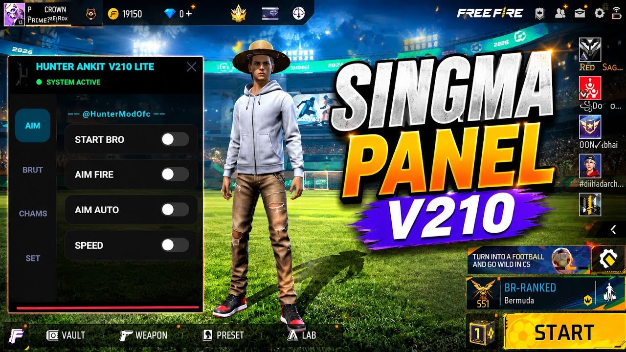 SINGMA PANEL V210 🔥 FULL REVIEW & GAMEPLAY 👍