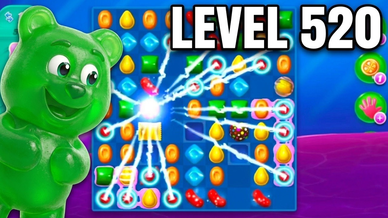 LET'S PLAY CANDY CRUSH SODA SAGA GAMEPLAY ~LEVEL 511-520