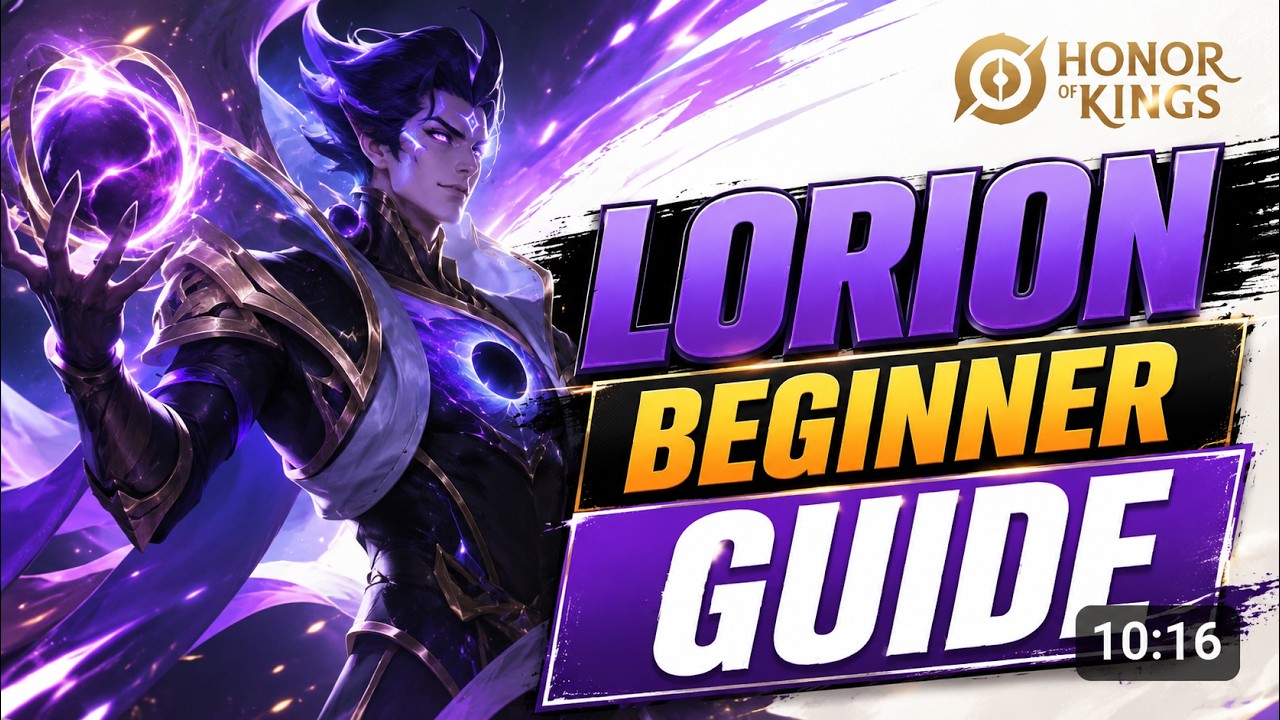 Honor of Kings Lorion Beginner guide background