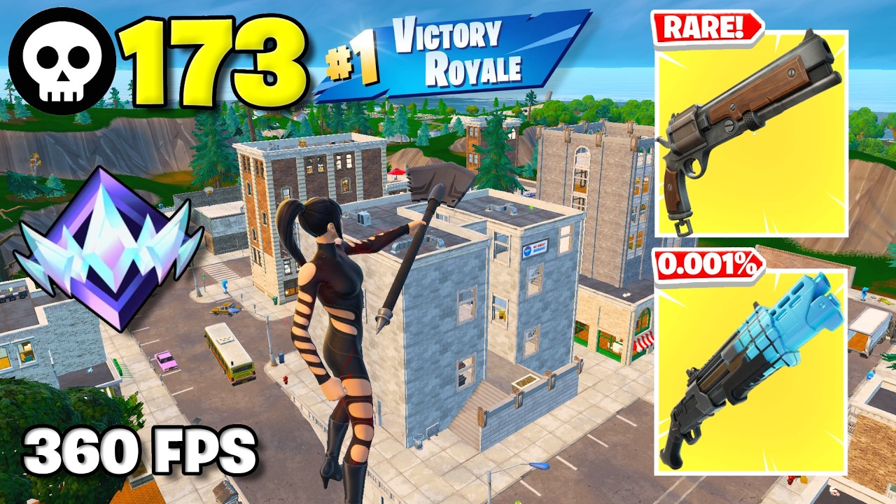 173 Elimination "RANKED RELOAD” Gameplay Wins (Fortnite Chapter 7 Season 3 PS5 Controller) background