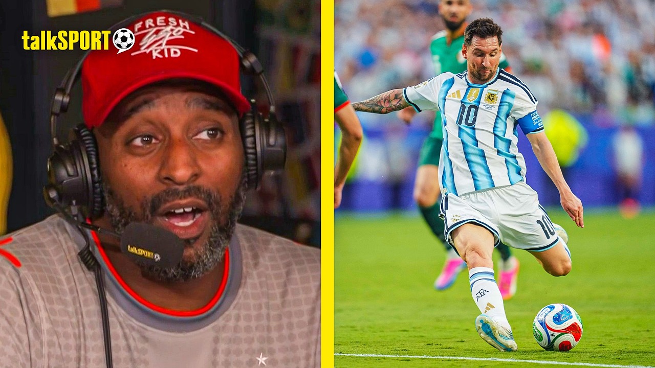 "BEST SPORTSMAN EVER!" talkSPORT DEBATE if Lionel Messi is the GREATEST Sportsman in HISTORY! background