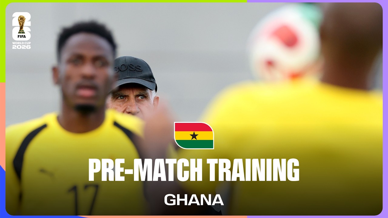 Ghana Train Before Panama | FIFA World Cup 2026™ background