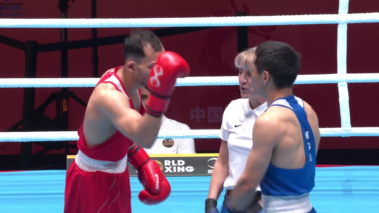 Radoslav Rosenov (BUL) vs. Lundaa Gantumur (MGL) World Boxing Cup 2026 (60kg) background