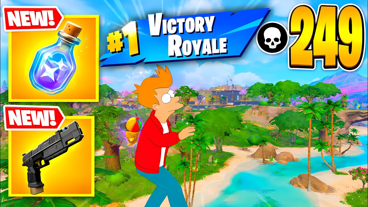 249 Elimination Fortnite gameplay Wins Squads Runners! (Fortnite Chapter 7 season 3)