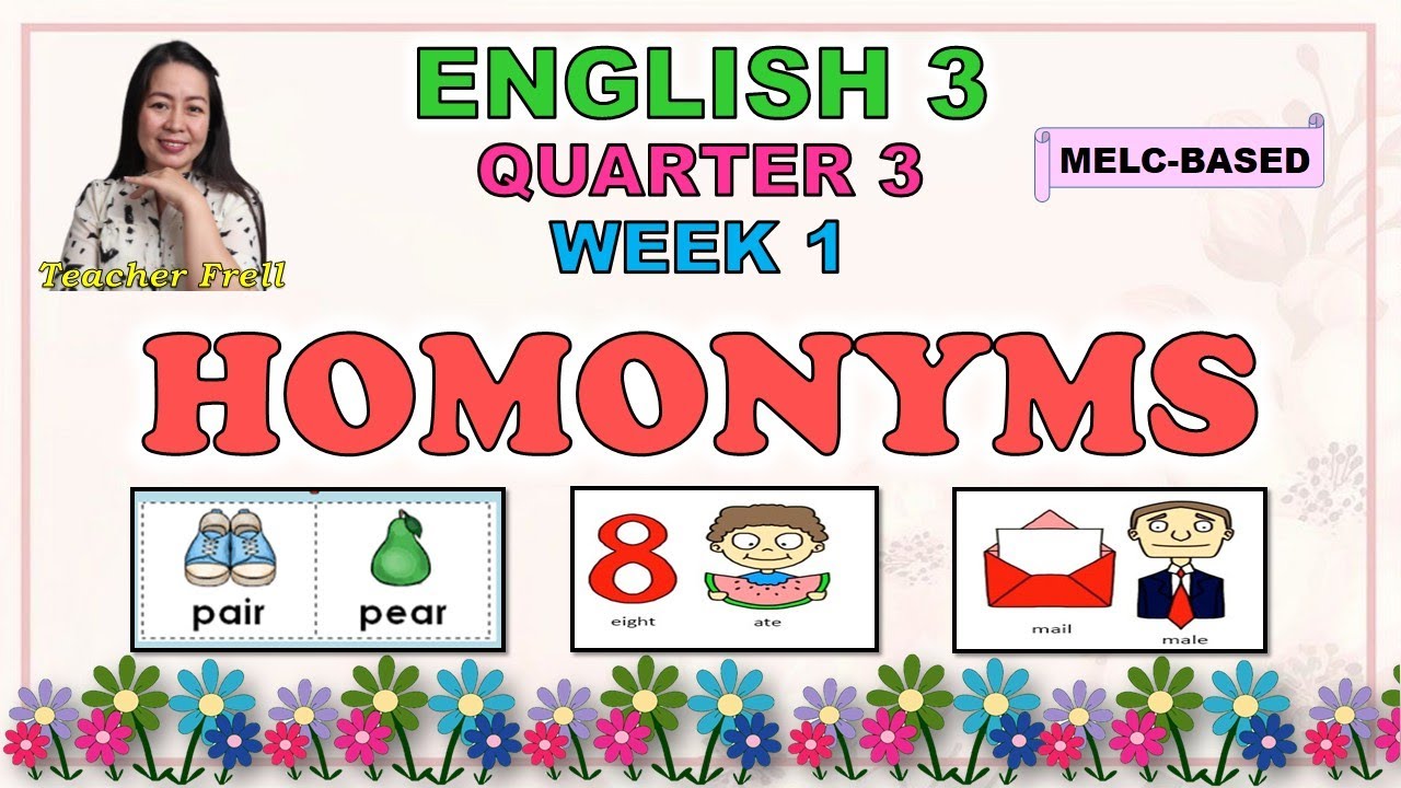 ENGLISH - QUARTER 3