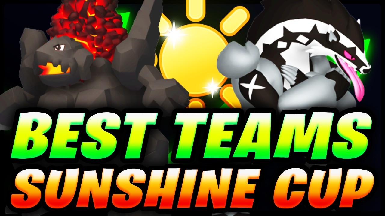 The BEST Teams to CLIMB for SUNSHINE CUP in Pokemon GO! background
