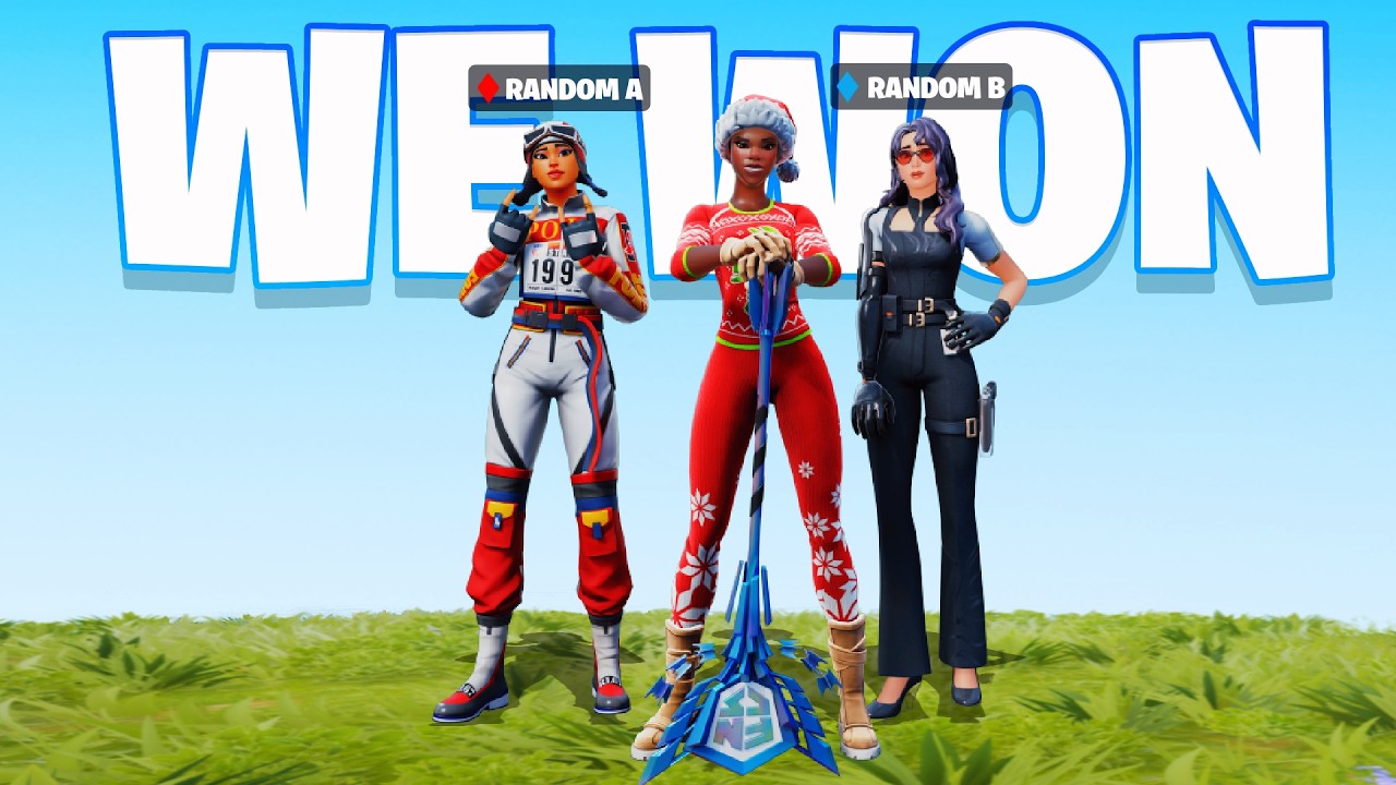 Winning A Tournament With 2 RANDOMS... background