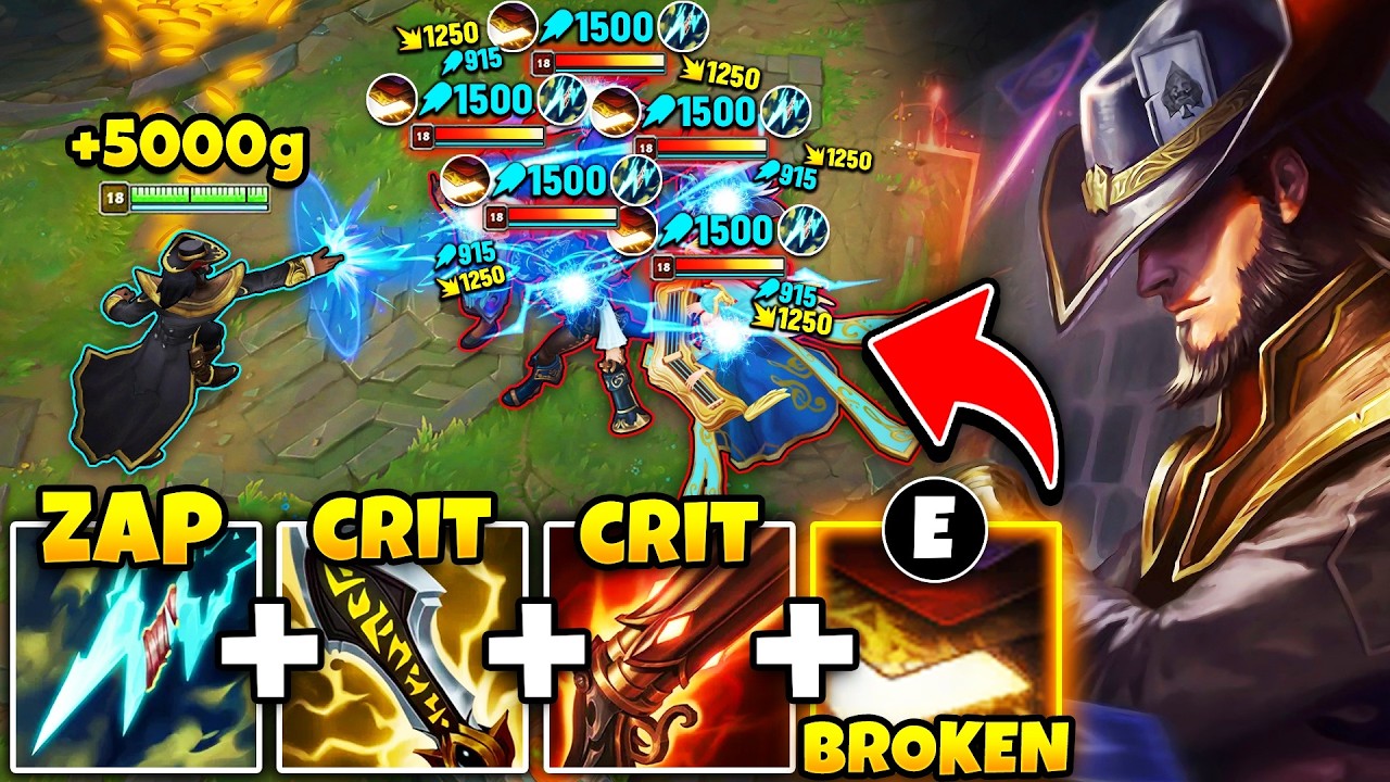 My New All Time Favorite build in League of Legends... STATIKK SHIV TWISTED FATE!