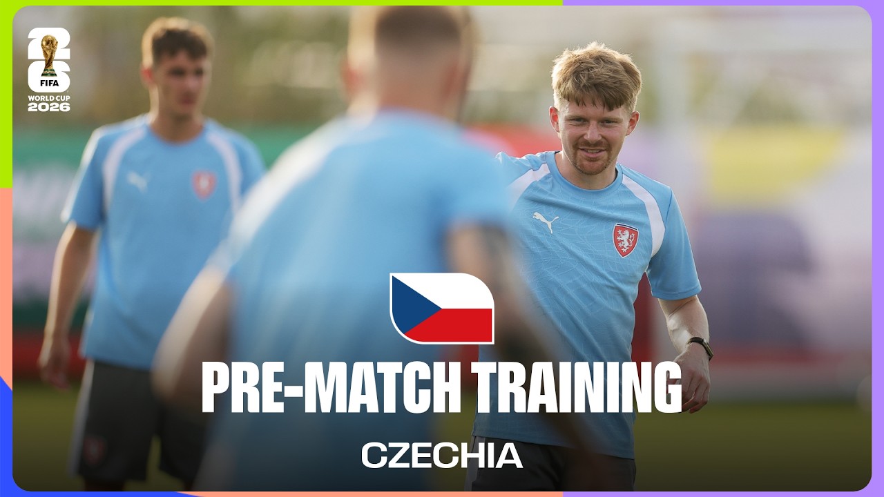 Czechia Train Before South Africa | FIFA World Cup 2026™ background