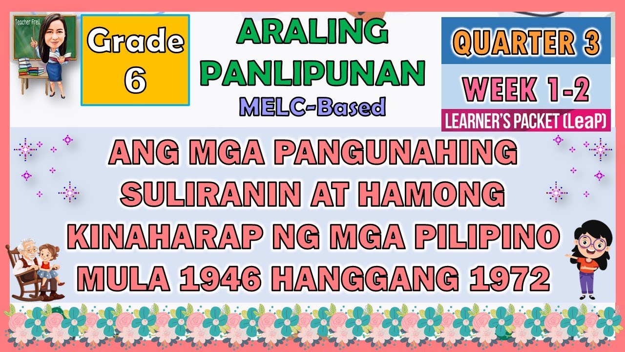 ARALING PANLIPUNAN 6 - QUARTER 3