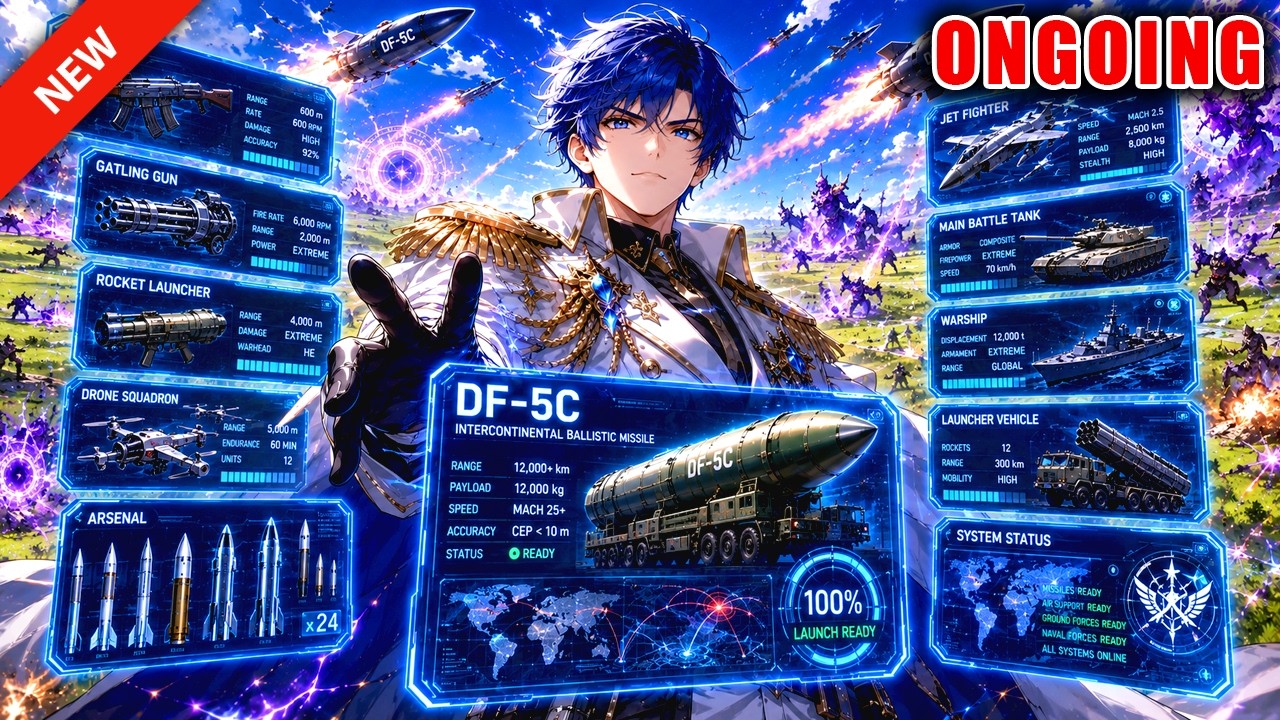 In a Magic World, He Unlocked a Military System—Then Used DF-5C Missiles to Crush All Magic!
