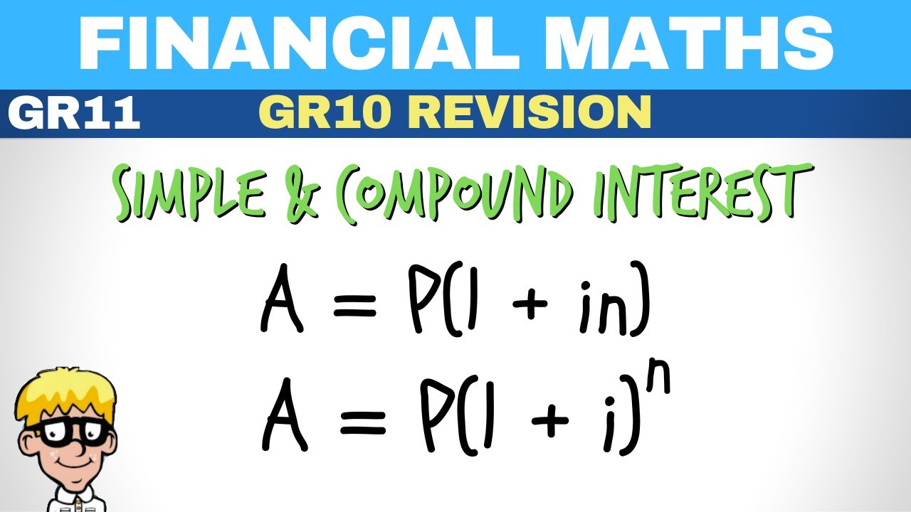 Financial maths grade 11