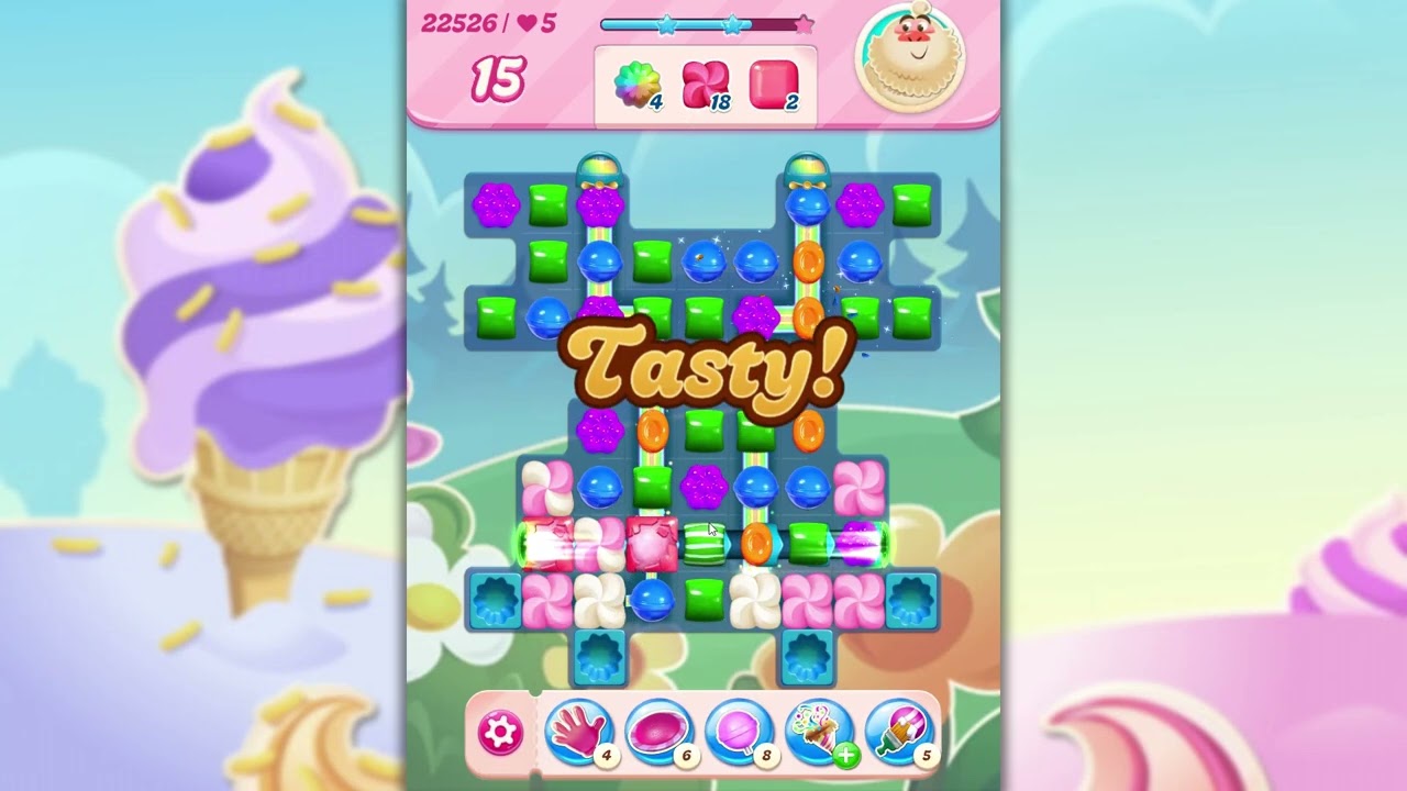 Candy Crush Saga Level 22526 background