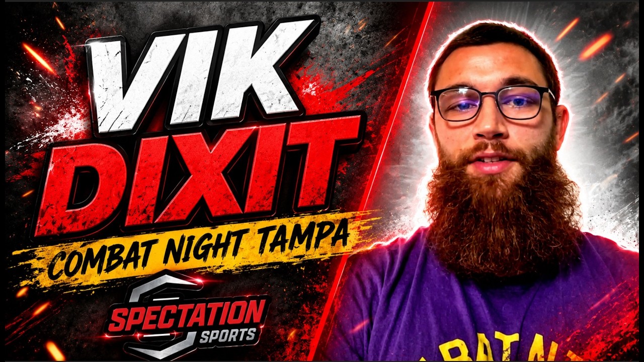 Undefeated Vik Dixit expects to “dominate” Walter Zelaya at Combat Night Tampa background