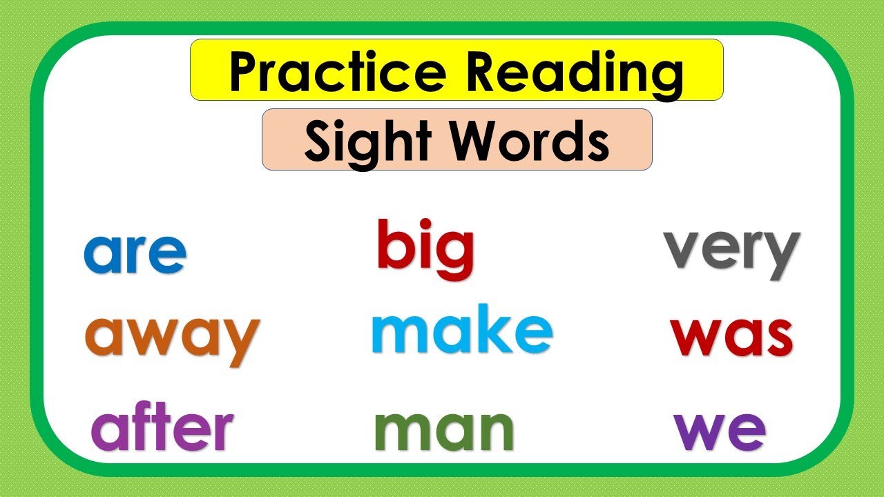 Sight Words