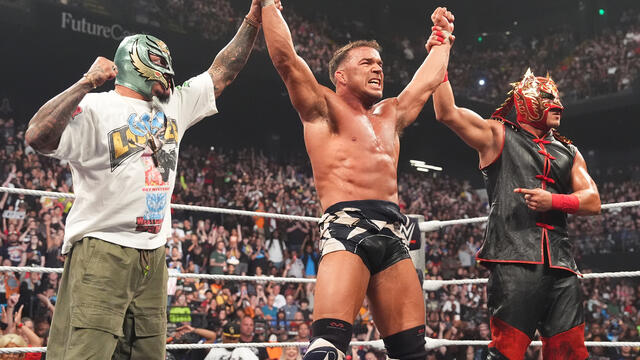 Rey Mysterio and Dragon Lee save Chad Gable from Rusev and Ethan Page: Raw highlights, June 15, 2026 background