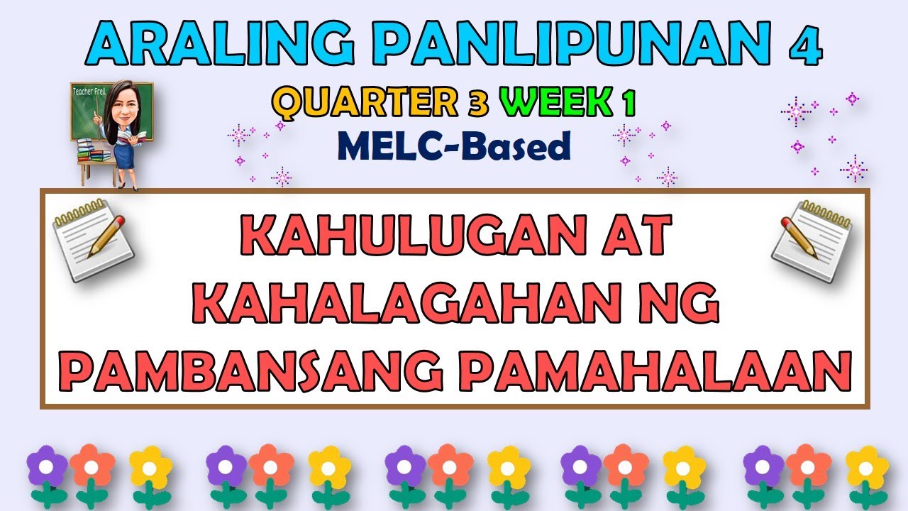 ARALING PANLIPUNAN 4 - QUARTER 3