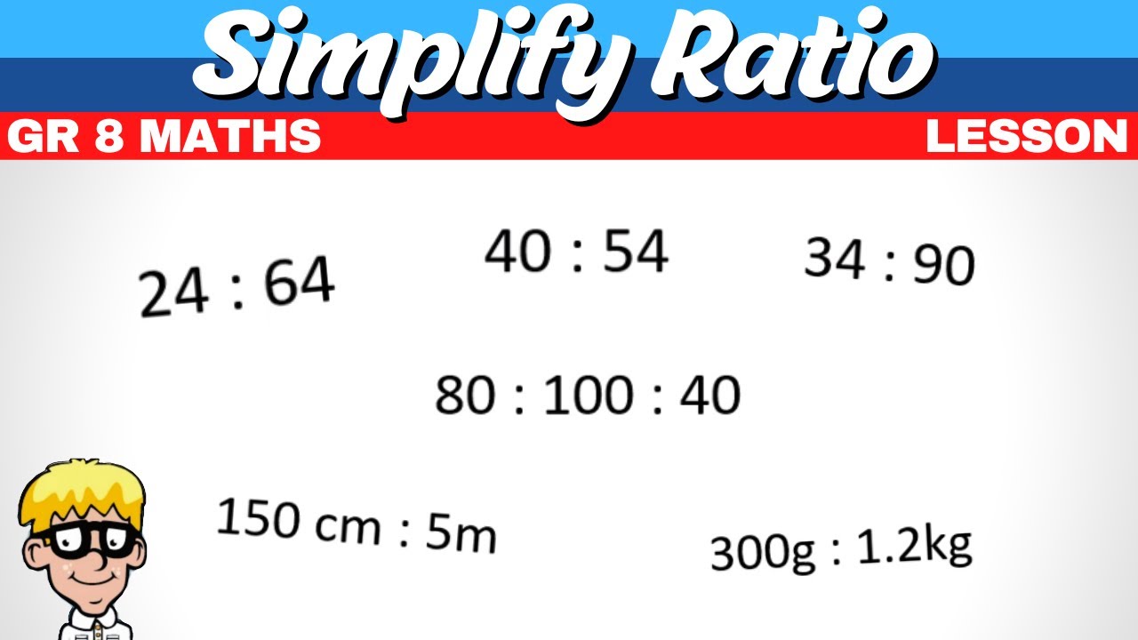 Rate Ratio Proportion Grade 8