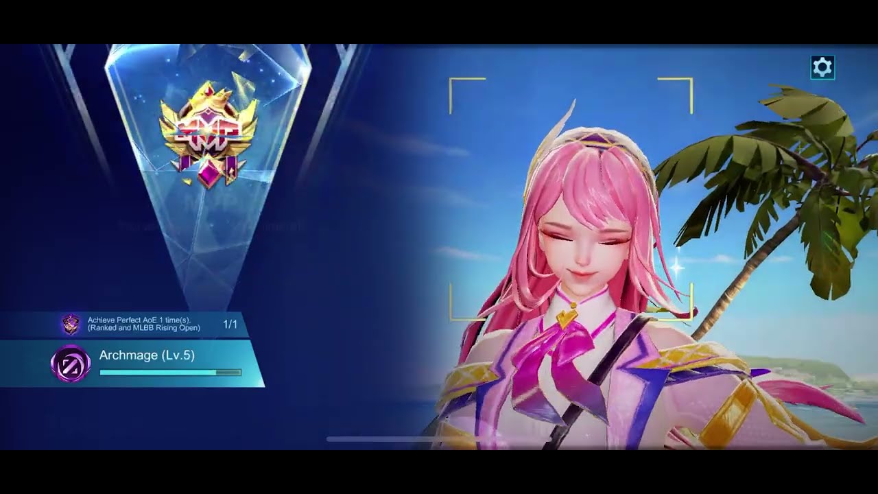 TOP GLOBAL 1 ODETTE GAMEPLAY INSANE BURST DAMAGE 2026 MOBILE LEGENDS background