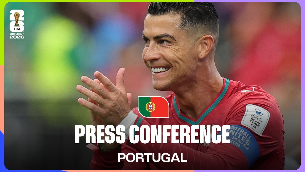 Post-Match Press Conference: Portugal's Roberto Martinez On The 1-1 Draw With Congo DR background