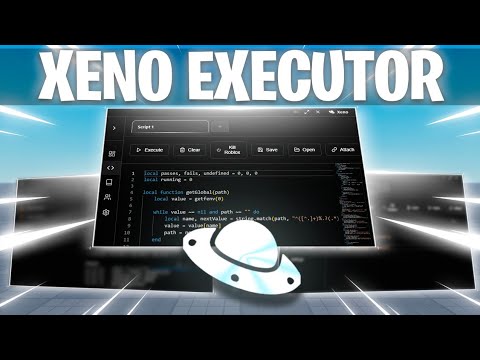 FREE Roblox Executor ⋅ Xeno ⋅ BEST FREE & KEYLESS Web Exploit Working 2026 (UNC) background