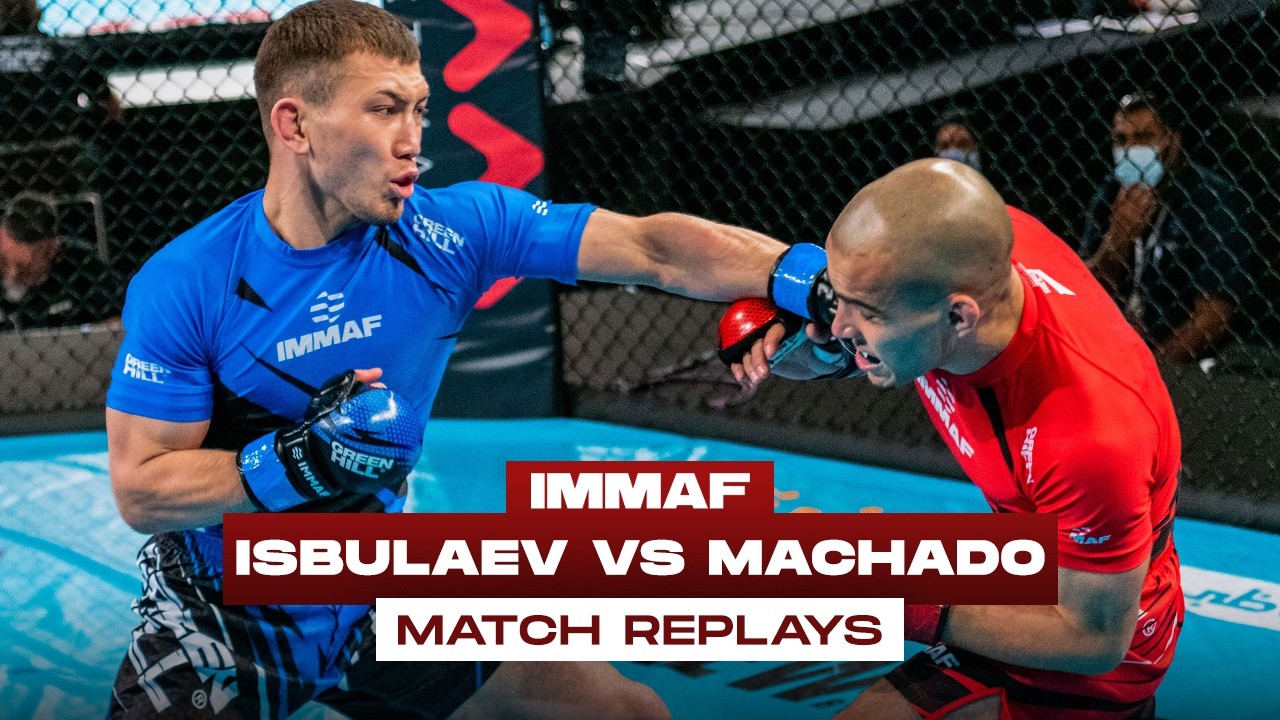Salamat Isbulaev vs. Ze Machado | FULL FIGHT | 2021 IMMAF World Championships background
