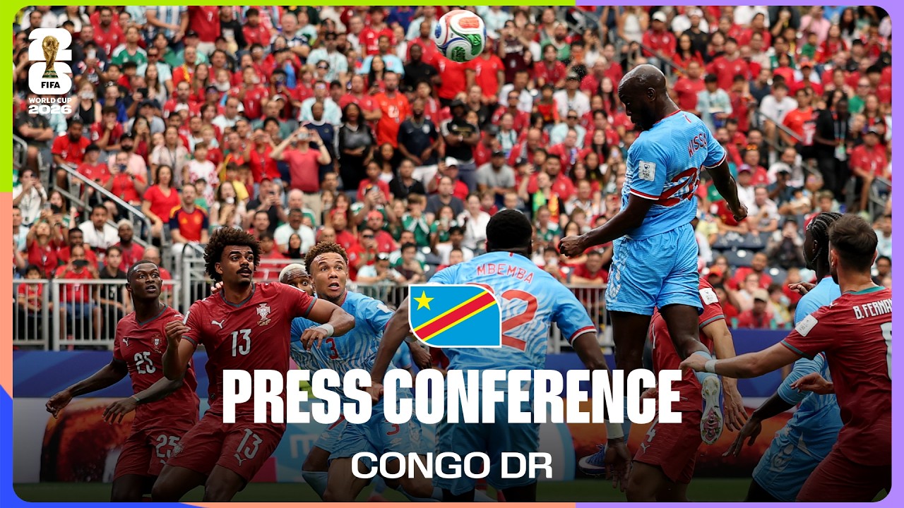 Post-Match Press Conference: Congo DR's Sébastien Desabre On The 1-1 Draw With Portugal background