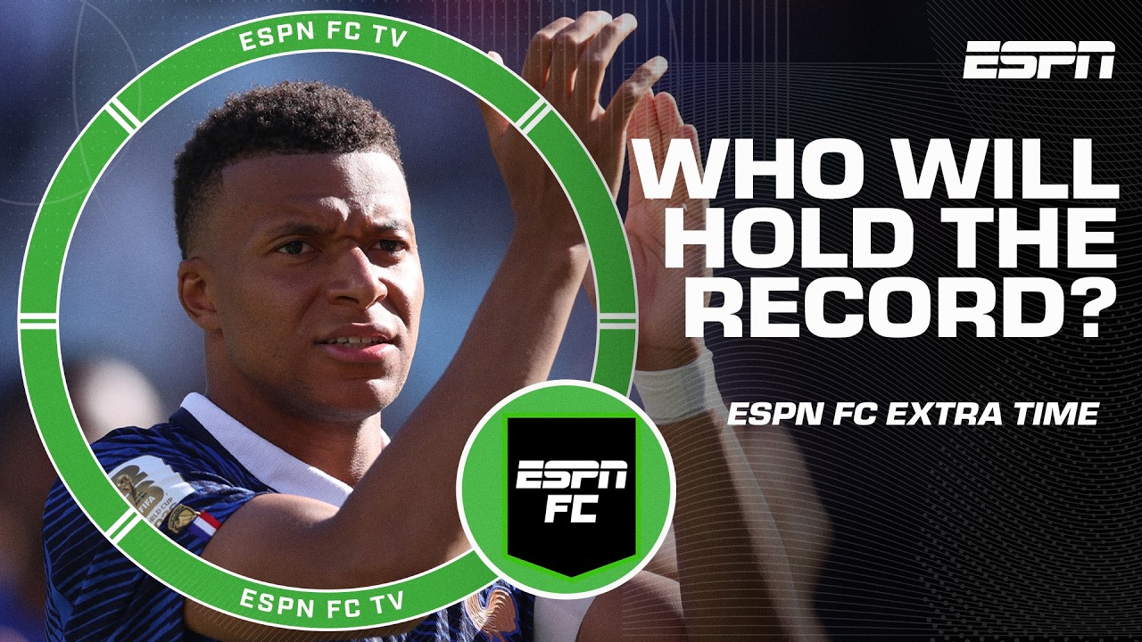 Will Mbappe pass Messi for most World Cup goals THIS TOURNAMENT? | ESPN FC Extra Time background