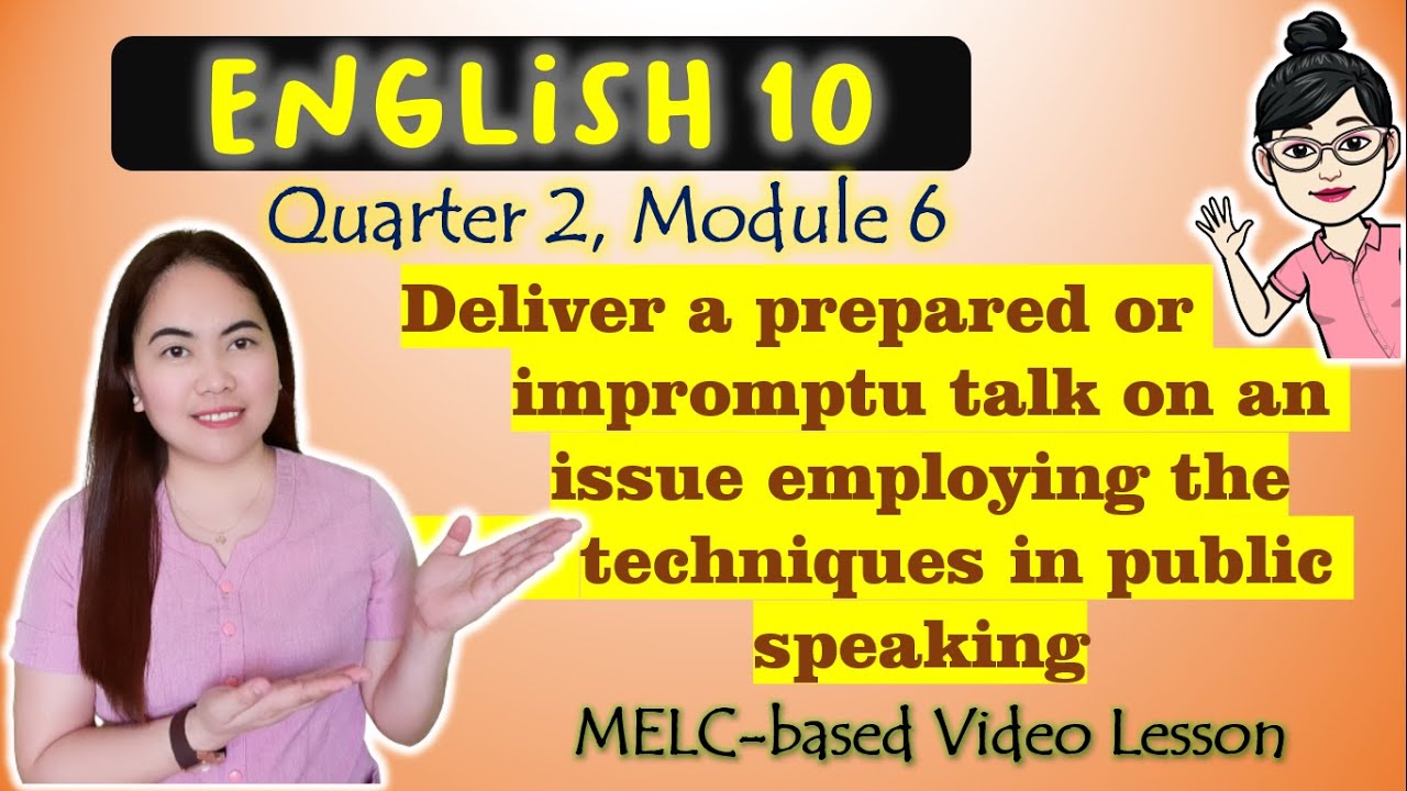 GRADE10 || MELC-based Video Lessons
