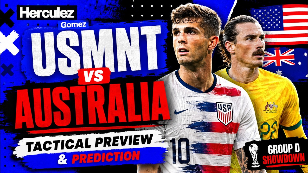 USA vs Australia Tactical Preview & Prediction background